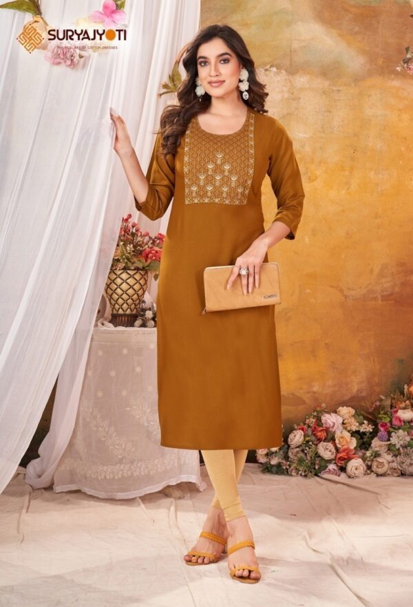 thumbs SURYAJYOTI NIRJA ADVANCE VOL 9 RAYON KURTI CATALOGUE WHOLESALER IN SURAT 10.jpg