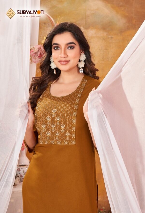 thumbs SURYAJYOTI NIRJA ADVANCE VOL 9 RAYON KURTI CATALOGUE WHOLESALER IN SURAT 11.jpg