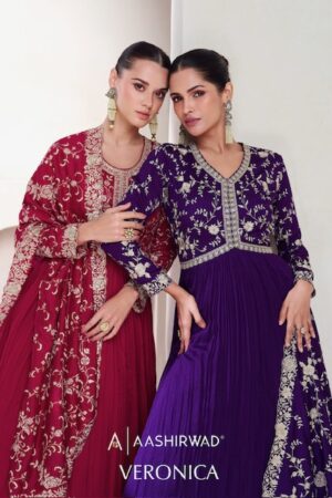 AASHIRWAD CREATION VERONICA DESIGNER SALWAR SUIT WHOLESALER IN SURAT 1.jpg
