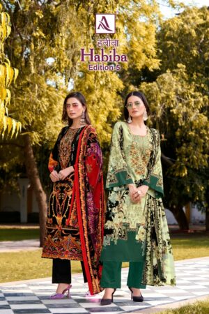 ALOK SUIT HABIBA EDITION 5 COTTON PAKISTANI SUITS WHOLESALERS IN SURAT 1.jpg
