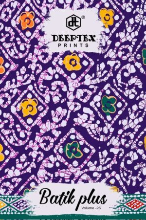 DEEPTEX PRINTS BATIK PLUS VOL 26 COTTON SALWAR KAMEEZ WHOLESALER IN SURAT 1.jpg