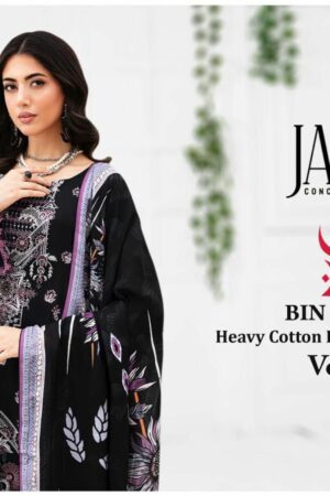 JADE CONCEPT BIN SAEED VOL 7 HEAVY COTTON COLLECTION SUITS SUPPLIER IN SURAT 1.jpg