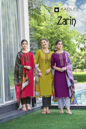 KADLEE ZARIN VISCOSE EMBROIDERY READYMADE KURTI WHOLESALER IN SURAT 8.jpg
