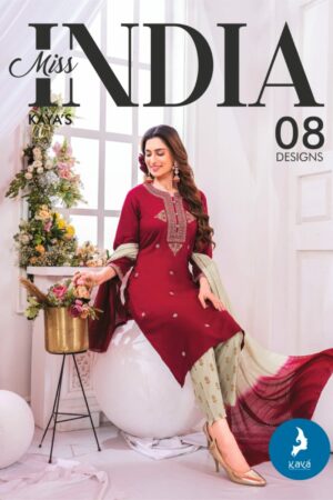 KAYA KURTI MISS INDIA RAYON READYMADE KURTI WHOLESALER IN SURAT 1.jpg