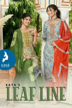 KAYA LEAF LINE COTTON DIGITAL PRINTED KURTIS CATALOG 8.jpg