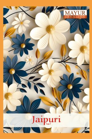 MAYUR CREATION JAIPURI VOL 7 PURE COTTON READYMADE SUITS 16.jpg