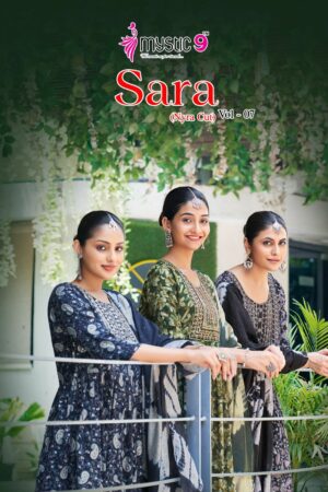 MYSTIC 9 SARA VOL 7 REYON EMBROIDERY KURTIS CATALOGUE 13.jpg