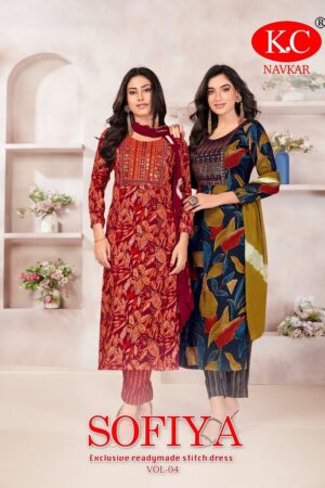 NAVKAR SOFIYA VOL 4 RAYON EMBROIDERY READYMADE KURTI SUPPLIER IN SURAT 1.jpg