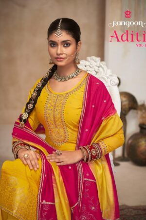 RANGOON ADITI VOL 2 VISCOSE EMBROIDERY READYMADE KURTI SUPPLIER IN SURAT 1.jpg