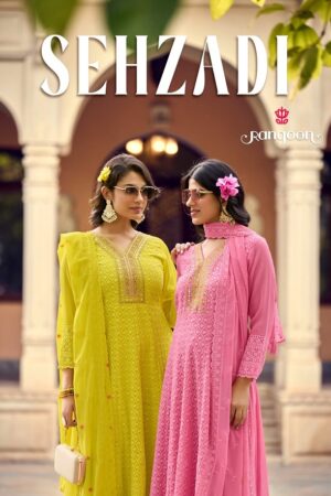 RANGOON SEHZADI READYMADE GEORGETTE KURTIS CATALOGUE 5.jpg
