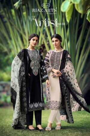 RIAZ ARTS THE ARTIST VOL 3 PURE LAWN SUITS 10.jpg
