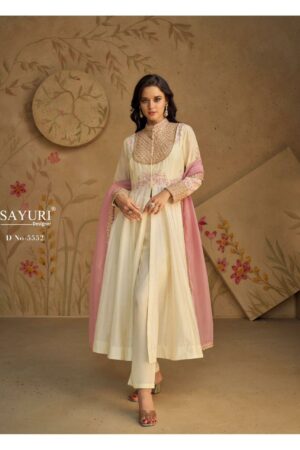 SAYURI DESIGNER GHAZAL PURE SILK FANCY SUIT DISTRIBUTOR IN SURAT 4.jpg