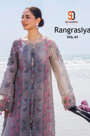SHRADDHA RANGRASIYA VOL 1 PAKISTANI SUITS WHOLESALE 1.jpg