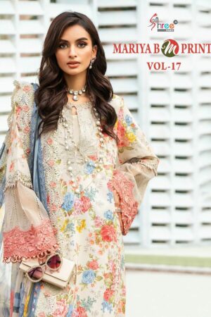 SHREE FABS MARIYA B M PRINT VOL 17 COTTON PAKISTANI SALWAR SUIT SUPPLIER IN SURAT 1.jpg