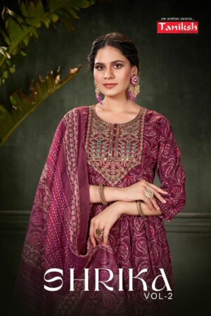 TANIKSH SHRIKA VOL 2 MUSLIN READYMADE NYRA CUT KURTI WHOLESALER IN SURAT 1.jpg