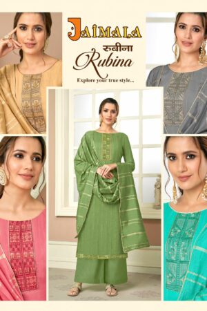 JAIMALA RUBINA VISCOSE EMBROIDERY SALWAR KAMEEZ WHOLESALER IN SURAT 1.jpg
