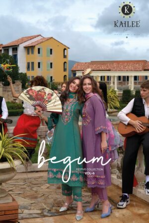 KAILEE FASHION BEGUM VOL 6 VISCOSE SIMMER SILK KURTI SUPPLIER IN SURAT 1.jpg