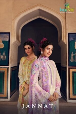 KARVA DESINER STUDIO JANNAT VISCOSE SALWAR SUIT SUPPLIER IN SURAT 1.jpg