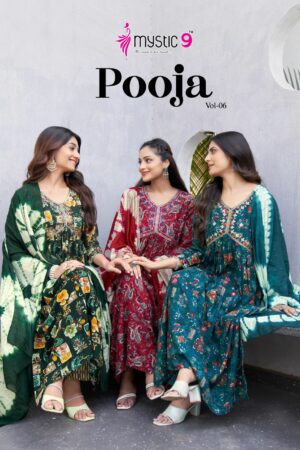 MYSTIC 9 POOJA VOL 6 RAYON READYMADE KURTI WHOLESALER IN SURAT 1.jpg