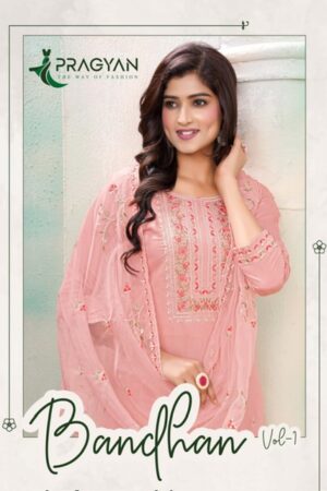 PRAGYAN BANDHAN VOL 1 ROMAN SILK READYMADE KURTI SUPPLIER IN SURAT 1.jpg