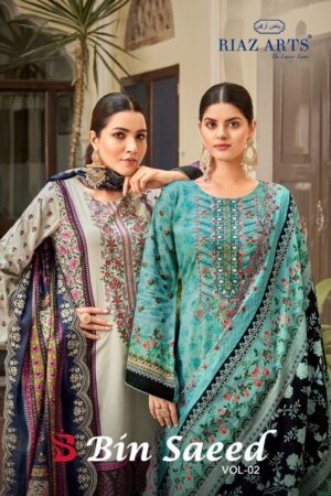 RIAZ ARTS BIN SAEED VOL 2 PURE LAWN SUITS 12.jpg