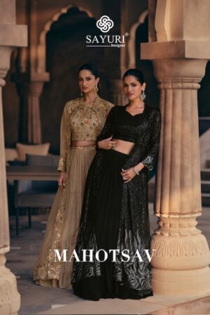 SAYURI DESIGNER MAHOTSAV GEROGETTE FANCY SUITS WHOLESALER IN SURAT 1.jpg