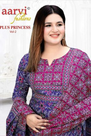 AARVI FASHIONS PLUS PRINCESS VOL 2 READYMADE SUITS 11.jpg