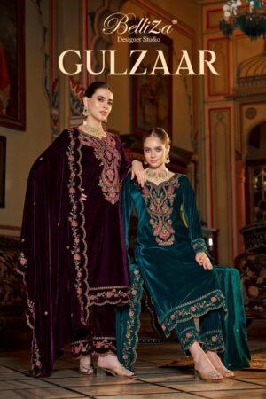 BELLIZA GULZAAR VELVET DESIGNER SALWAR KAMEEZ WHOLESALER SURAT 8.jpg