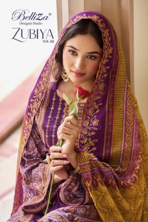 BELLIZA ZUBIYA VOL 2 COTTON DIGITAL PRINT SALWAR SUIT WHOLESALER IN SURAT 1.jpg