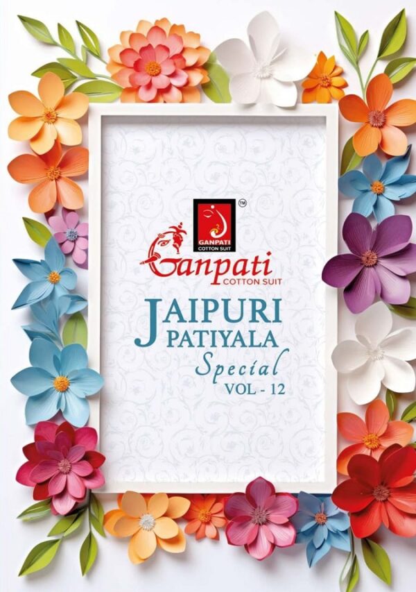 GANPATI JAIPURI PATIYALA VOL 12 COTTON PRINTED SALWAR SUITS SUPPLIER IN SURAT 4.jpg
