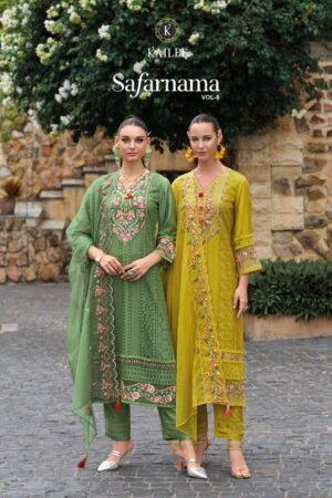 KAILEE FASHION SAFARANAMA VOL 5 VISCOSE EMBROIDERY KURTI SUPPLIER IN SURAT 2.jpg