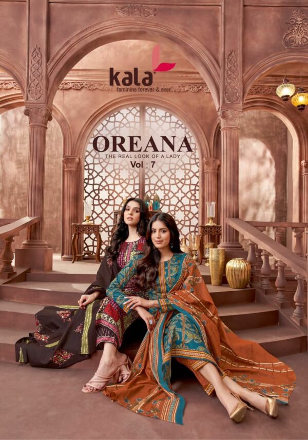 KALA OREANA VOL 7 COTTON PRINTED READYMADE KURTI WHOLESALER IN SURAT 3.jpg