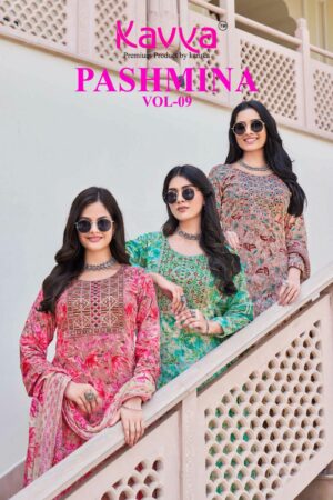 KAVYA PASHMINA VOL 9 COTTON EMBROIDERY KURTI SUPPLIER IN SURAT 2.jpg
