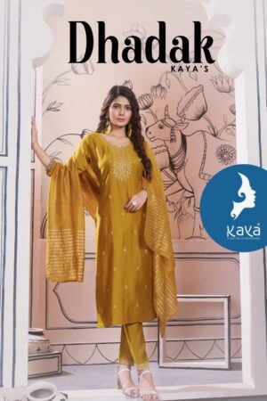 KAYA KURTI DHADAK ROMAN SILK READYMADE KURTI SUPPLIER IN SURAT 8.jpg