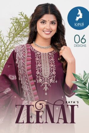 KAYA KURTI ZEENAT ROMAN SILK READYMADE KURTI WHOLESALER IN SURAT 8.jpg