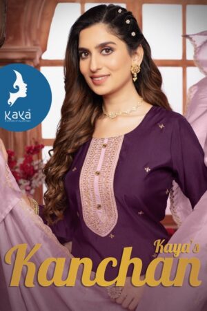KAYA KURTIS KANCHAN ROMAN SILK READYMADE KURTI WHOLESALER IN SURAT 1.jpg