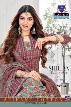 LASSA SHILPA PATIYALA VOL 4 COTTON SALWAR SUIT WHOLESALER IN SURAT 12.jpg