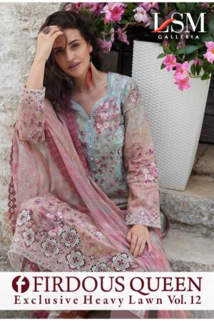LSM FIRDOUS QUEEN VOL 12 EXCLUSIVE LAWN SALWAR SUIT SUPPLIER IN SURAT 4.jpg