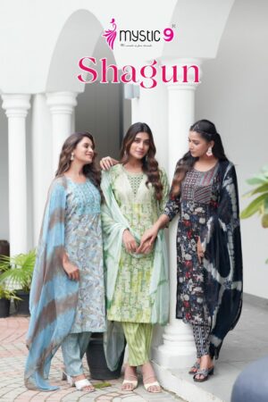 MYSTIC 9 SHAGUN VOL 7 RAYON READYMADE KURTI SUPPLIER IN SURAT 3.jpg