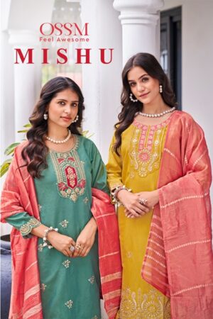 OSSM MISHU ROMAN SIMMER READYMADE KURTI DISTRIBUTOR IN SURAT 1.jpg