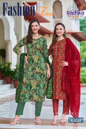 RADHIKA LIFESTYLE FASHION EVA VOL 1 RAYON READYMADE KURTI SUPPLIER IN SURAT 1.jpg