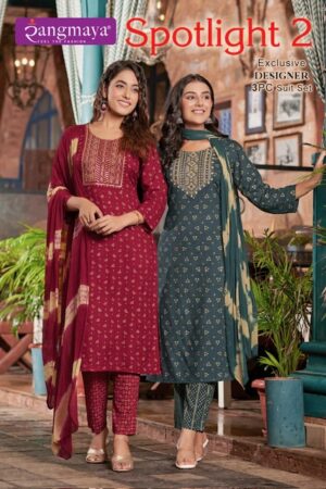 RANGMAYA SPOTLIGHT VOL 2 RAYON READYMADE KURTI WHOLESALER IN SURAT 3.jpg