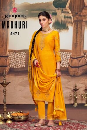 RANGOON MADHURI SILK FANCY WORK READYMADE KURTI WHOLESALER IN SURAT 3.jpg