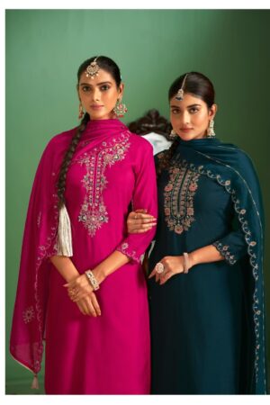 RANGOON TRIVENI SILK EMBROIDERY READYMADE KURTI SUPPLIER IN SURAT 1.jpg