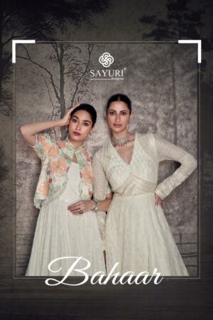 SAYURI DESIGNER BAHAAR REAL GEORGETTE FANCY SUITS WHOLESALER IN SURAT 2.jpg