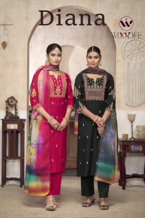 WOODEE DIANA VISCOSE SILK EMBROIDERY READYMADE KURTI WHOLESALER IN SURAT 1.jpg