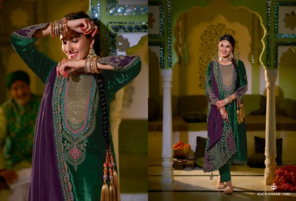 thumbs IBIZA LIFESTYLE KUCH KHAAS VOL 11 VELVET SALWAR SUIT SUPPLIER IN SURAT 23.jpg