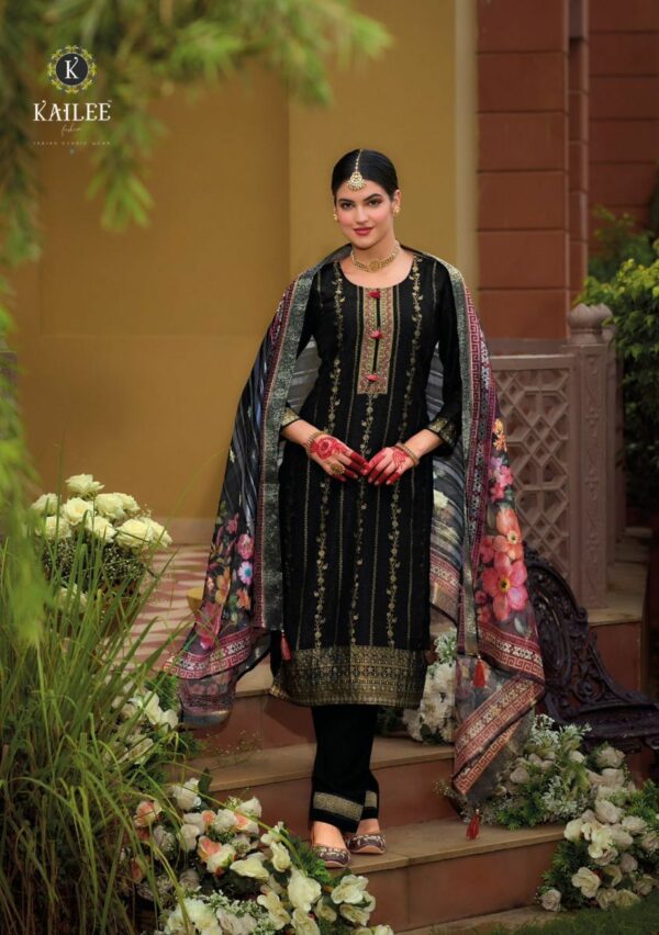 thumbs KAILEE FASHION PEARL ZARI SILK READYMADE KURTI WHOLESALER IN SURAT 14.jpg