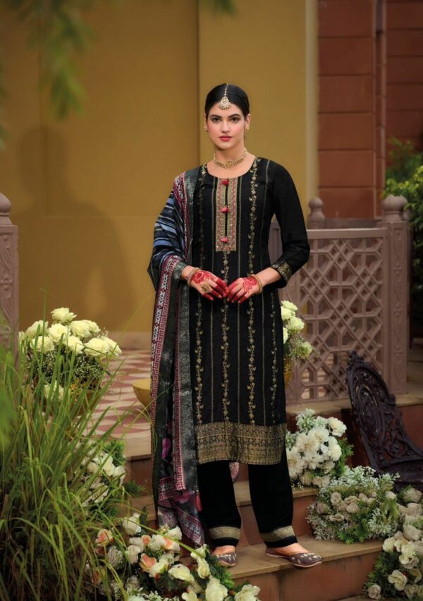 thumbs KAILEE FASHION PEARL ZARI SILK READYMADE KURTI WHOLESALER IN SURAT 16.jpg