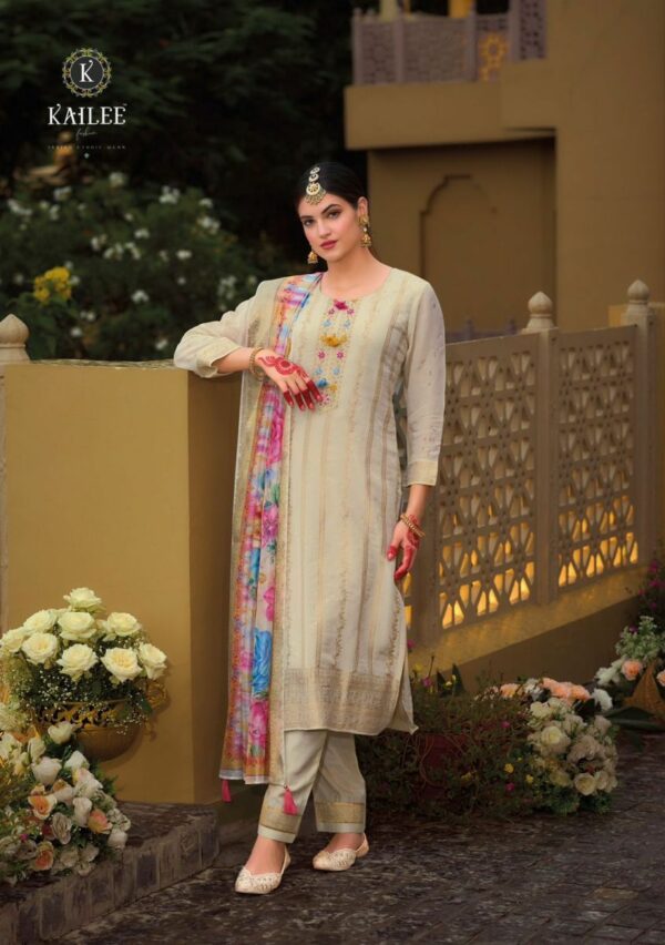 thumbs KAILEE FASHION PEARL ZARI SILK READYMADE KURTI WHOLESALER IN SURAT 9.jpg